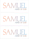 COMPATIBLE NAMES -- REWARD FOR DONATIONS: MALE "S"