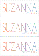 COMPATIBLE NAMES -- REWARD FOR DONATIONS: FEMALE "S"