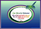 God's Loveletters Our Favorite Volunteer