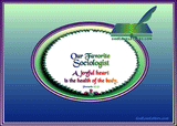 A GOD LOVE LETTER: SOCIOLOGIST