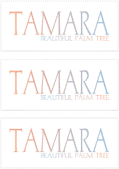 COMPATIBLE NAMES -- REWARD FOR DONATIONS: LETTER "T"