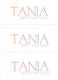 COMPATIBLE NAMES -- REWARD FOR DONATIONS: LETTER "T"