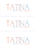 COMPATIBLE NAMES -- REWARD FOR DONATIONS: LETTER "T"