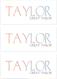 COMPATIBLE NAMES -- REWARD FOR DONATIONS: LETTER "T"