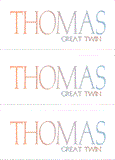 COMPATIBLE NAMES -- REWARD FOR DONATIONS: LETTER "T"