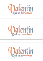 REWARD FOR DONATIONS: FIRST NAME: FRENCH "U- Z"