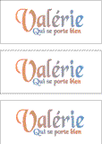 REWARD FOR DONATIONS: FIRST NAME: FRENCH "U- Z"