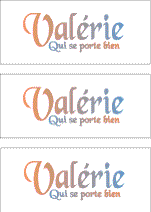 REWARD FOR DONATIONS: FIRST NAME: FRENCH "U- Z"