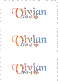 COMPATIBLE NAMES --REWARD FOR DONATIONS: LETTERS "U - Z"