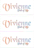 COMPATIBLE NAMES --REWARD FOR DONATIONS: FRENCH "U - Z"
