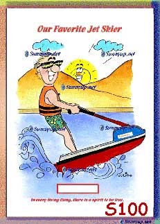 000 WATER SPORT DIGITIZED CARTOONS