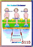 000 WATER SPORT DIGITIZED CARTOONS