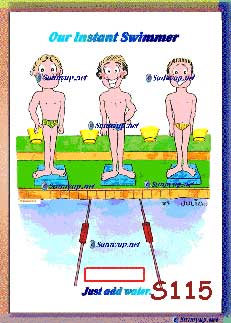 000 WATER SPORT DIGITIZED CARTOONS