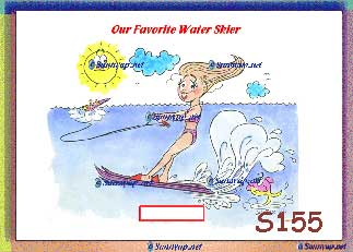 000 WATER SPORT DIGITIZED CARTOONS