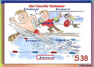 000 WATER SPORT DIGITIZED CARTOONS