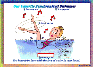 00 WATER SPORTS OUR FAVORITE SYNCHRONIZED SWIMMER