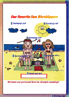 00 WATER SPORTS OUR FAVORITE GIRL SUN WORSHIPPERS