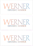 COMPATIBLE NAMES --REWARD FOR DONATIONS: LETTERS "U - Z"