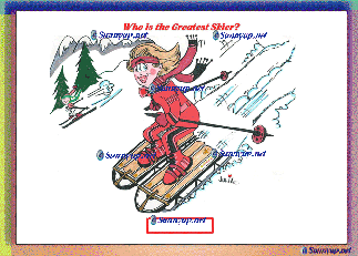 SPORTS - WINTER Our Favorite Skier on Sleds