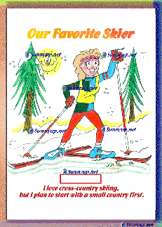 00 WINTER SPORTS OUR FAVORITE GAL SPEED SKATER