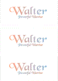 COMPATIBLE NAMES --REWARD FOR DONATIONS: LETTERS "U - Z"
