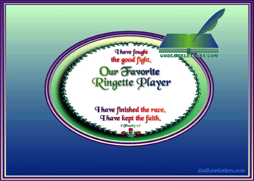 God's Loveletters Our Favorite Ringette Player