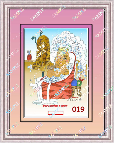 000 BATHROOM DIGITIZED CARTOONS