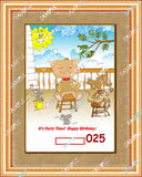 000 FAMILY BIRTHDAY DIGITIZED CARTOONS