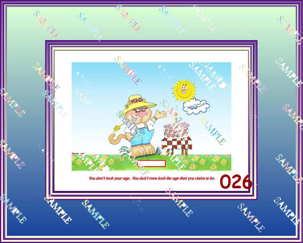 000 FAMILY BIRTHDAY DIGITIZED CARTOONS