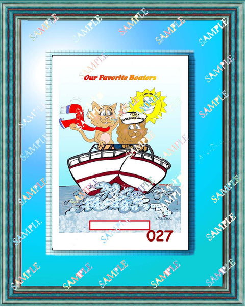 000 BOATING DIGITIZED CARTOONS