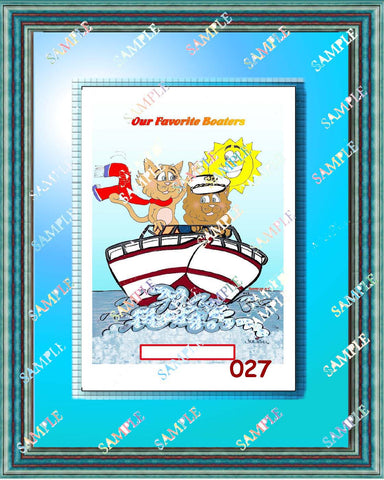 000 BOATING DIGITIZED CARTOONS