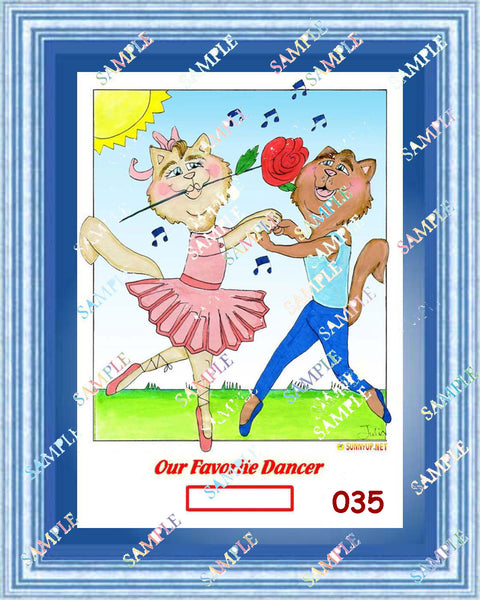 000 DANCE DIGITIZED CARTOONS