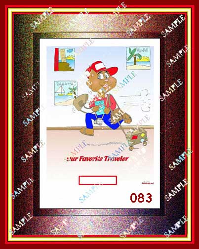 000 TRAVEL DIGITIZED CARTOONS