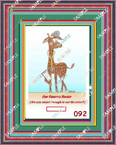 000 MEDICAL DIGITIZED CARTOONS