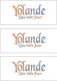 REWARD FOR DONATIONS: FIRST NAME: FRENCH "U- Z"
