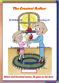 A02 MOTHER DAUGHTER DIGITIZED CARTOON NEW