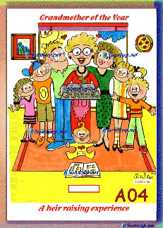 000 FAMILY BIRTHDAY DIGITIZED CARTOONS
