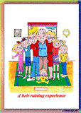 M65  SUPER DAD  DIGITIZED CARTOON