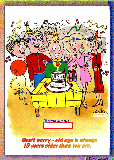 a48 BIRTHDAY  DIGITIZED CARTOON