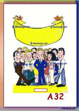 000 GREAT PEOPLE DIGITIZED CARTOONS