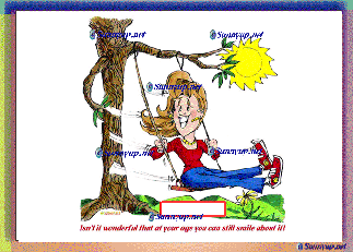 a42 BIRTHDAY GIRL DIGITIZED CARTOON