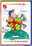 a51 BIRTHDAY  DIGITIZED CARTOON