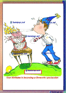 a48 BIRTHDAY  DIGITIZED CARTOON