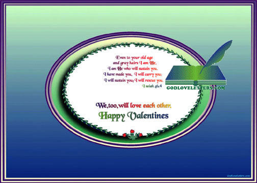God's Loveletters Family Tree of six 6