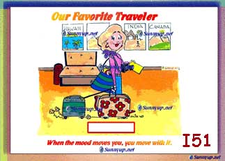 000 TRAVEL DIGITIZED CARTOONS
