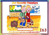 000 TRAVEL DIGITIZED CARTOONS
