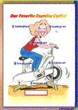 YOUR PERSONALIZED CYCLE CARTOON