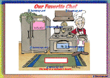 T11 FOOD LOVER  DIGITIZED CARTOON