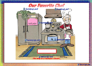 T11 FOOD LOVER  DIGITIZED CARTOON