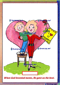 M65  SUPER DAD  DIGITIZED CARTOON